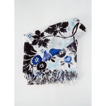 INOUI TOOSH - Foulard bleu en coton - Femme - Taille TU - Modz