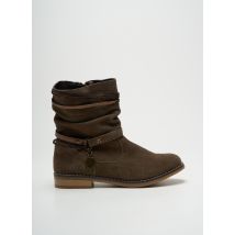 LILYBELLULE - Bottines/Boots marron en cuir - Femme - Taille 35 - Modz