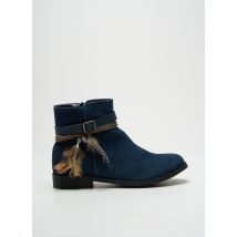 LILYBELLULE - Bottines/Boots bleu en cuir - Femme - Taille 36 - Modz