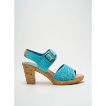 ARIMA - Sandales/Nu pieds bleu en cuir - Femme - Taille 40 - Modz