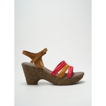ARIMA - Sandales/Nu pieds marron en cuir - Femme - Taille 39 - Modz