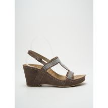 ROHDE - Sandales/Nu pieds marron en cuir - Femme - Taille 41 - Modz
