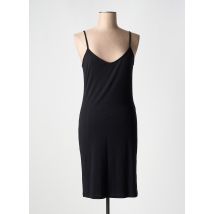 POUSSIERE D'ETOLE - Robe mi-longue noir en viscose - Femme - Taille 38 - Modz
