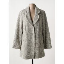 BRANDTEX - Manteau court gris en acrylique - Femme - Taille 50 - Modz