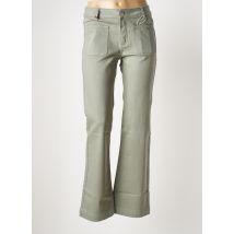 F.A.M. - Jeans bootcut vert en coton - Femme - Taille W28 - Modz