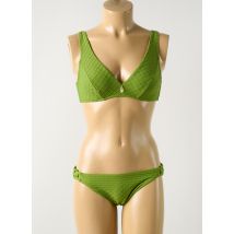 OPERA - Maillot de bain 2 pièces vert en polyamide - Femme - Taille TU - Modz