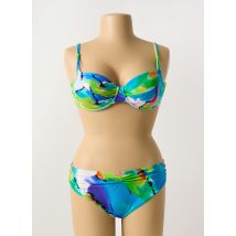 SUNFLAIR - Maillot de bain 2 pièces bleu en polyamide - Femme - Taille TU - Modz
