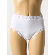 AVET - Culotte haute blanc en coton - Femme - Taille 46 - Modz