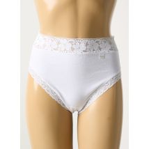 AVET - Culotte haute blanc en coton - Femme - Taille 46 - Modz