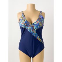OCEAN WEAR - Maillot de bain 1 pièce bleu en polyamide - Femme - Taille 54 - Modz