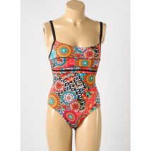 OCEAN WEAR - Maillot de bain 1 pièce orange en polyamide - Femme - Taille 36 - Modz