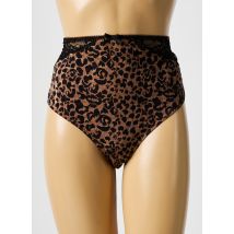 PRIMADONNA - Culotte marron en polyamide - Femme - Taille 52 - Modz