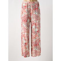 BANDITAS FROM MARSEILLE - Pantalon large rouge en viscose - Femme - Taille 38 - Modz