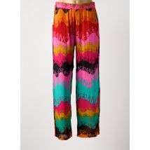 BIANCA - Pantalon droit orange en viscose - Femme - Taille 38 - Modz