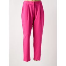 BANDITAS FROM MARSEILLE - Pantalon chino rose en polyester - Femme - Taille 42 - Modz