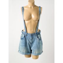 AROMA - Short bleu en coton - Femme - Taille 42 - Modz