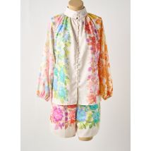 PINKA - Ensemble pantalon beige en polyester - Femme - Taille 40 - Modz