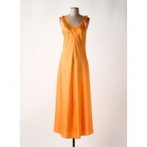 GARCONNE - Robe longue orange en polyester - Femme - Taille 38 - Modz