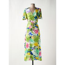RETRO & ICONE - Robe longue vert en polyester - Femme - Taille 40 - Modz