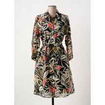 TRAMONTANA - Robe mi-longue noir en tencel - Femme - Taille 36 - Modz