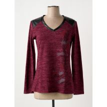 FRED SABATIER - Pull violet en polyester - Femme - Taille 40 - Modz