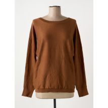 TRAMONTANA - Pull marron en viscose - Femme - Taille 38 - Modz