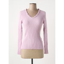 SOIE POUR SOI - Pull violet en soie - Femme - Taille TU - Modz