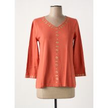 TRIPODE - Pull orange en viscose - Femme - Taille 44 - Modz