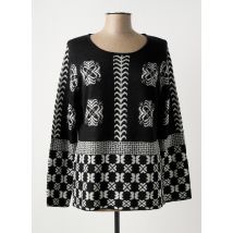 FRED SABATIER - Pull noir en acrylique - Femme - Taille 42 - Modz