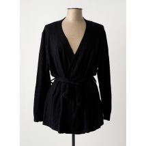LA FIANCE - Gilet manches longues noir en viscose - Femme - Taille 42 - Modz