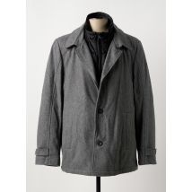 CALAMAR - Manteau court gris en laine - Homme - Taille 5XL - Modz