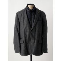 CALAMAR - Manteau court gris en acrylique - Homme - Taille 4XL - Modz