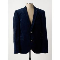 CALAMAR - Blazer bleu en coton - Homme - Taille 3XL - Modz