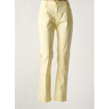 YOULINE - Pantalon slim jaune en coton - Femme - Taille 46 - Modz