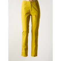 YOULINE - Pantalon slim vert en coton - Femme - Taille 44 - Modz