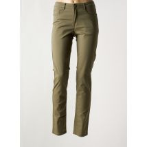 YOULINE - Pantalon slim vert en coton - Femme - Taille 36 - Modz