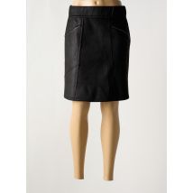 LILI & CAROLINE - Jupe mi-longue noir en polyester - Femme - Taille 36 - Modz