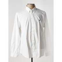 RALPH LAUREN - Chemise manches longues blanc en coton - Homme - Taille XXL - Modz