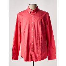 RALPH LAUREN - Chemise manches longues rouge en coton - Homme - Taille XXL - Modz