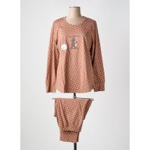 RINGELLA - Pyjama marron en coton - Femme - Taille 46 - Modz