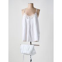 RINGELLA - Pyjashort blanc en coton - Femme - Taille 46 - Modz