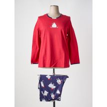RINGELLA - Pyjama rouge en coton - Femme - Taille 48 - Modz