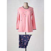 RINGELLA - Pyjama rose en coton - Femme - Taille 48 - Modz