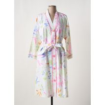 REGENCE - Robe de chambre rose en coton - Femme - Taille 40 - Modz