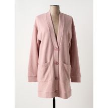 SENORETTA - Gilet manches longues rose en polyester - Femme - Taille 38 - Modz