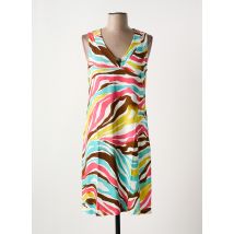 SENORETTA - Robe courte bleu en viscose - Femme - Taille 40 - Modz