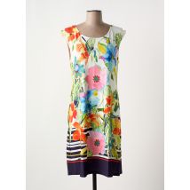 VANIA - Robe mi-longue vert en viscose - Femme - Taille 36 - Modz