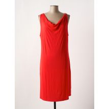 VANIA - Robe mi-longue rouge en viscose - Femme - Taille 42 - Modz