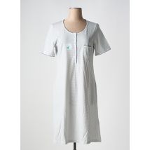 RINGELLA - Chemise de nuit bleu en coton - Femme - Taille 38 - Modz