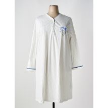 RINGELLA - Chemise de nuit blanc en coton - Femme - Taille 54 - Modz